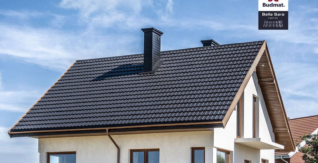 Модульная металлочерепица Budmat Bella Sara