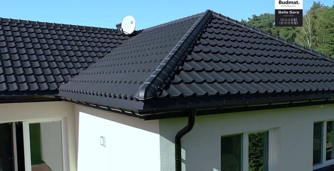 Модульная металлочерепица Budmat Bella Sara