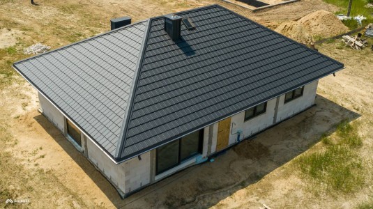 Крыша для дома BUDMAT Como Графитовый D-Matt 7024 - фото 0