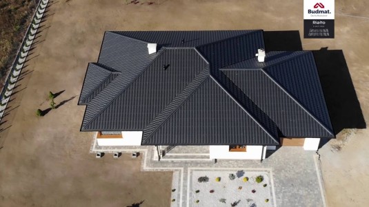 Крыша для дома BUDMAT Rialto Черный D-MATT 9005 - фото 4