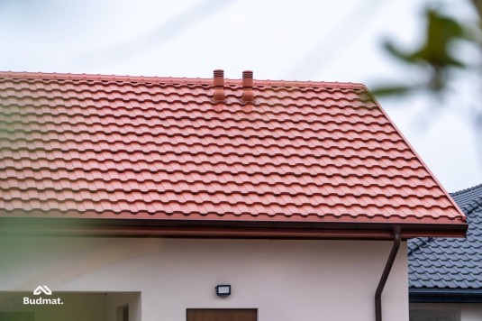 Крыша для дома BUDMAT Rialto Кирпичный X-MATT 742 - фото 2