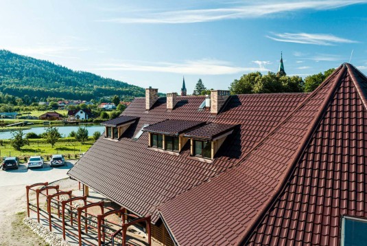 Крыша для дома BUDMAT Venecja Коричневый D-MATT 8017 - фото 1