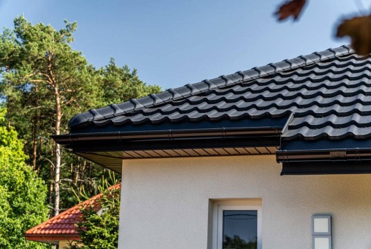 Крыша для дома BUDMAT Bella Sara Черный D-MATT 9005 - фото 3