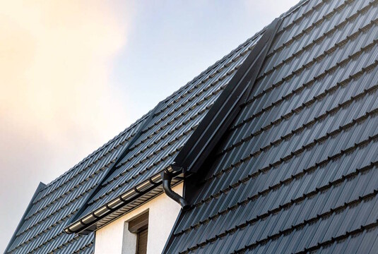 Крыша для дома BUDMAT Murano Антрацитовый IDEAL-Satin 534 - фото 2