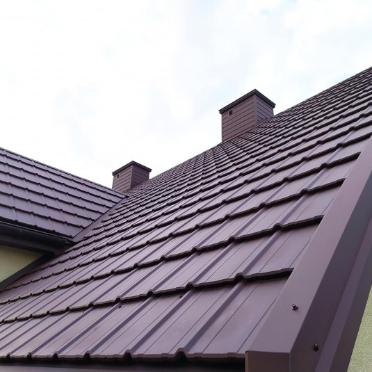 Крыша для дома BUDMAT Como Коричневый D-Matt 8017 - фото 1