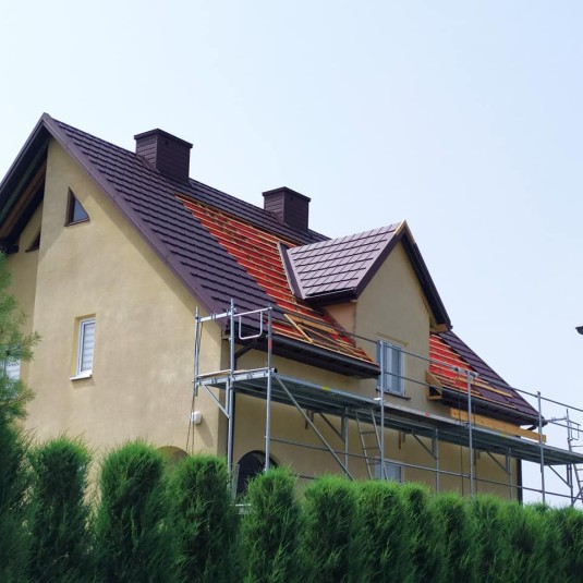 Крыша для дома BUDMAT Como Коричневый D-Matt 8017 - фото 6