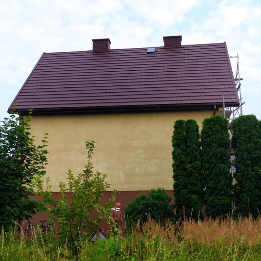 Крыша для дома BUDMAT Como Коричневый D-Matt 8017 - фото 7