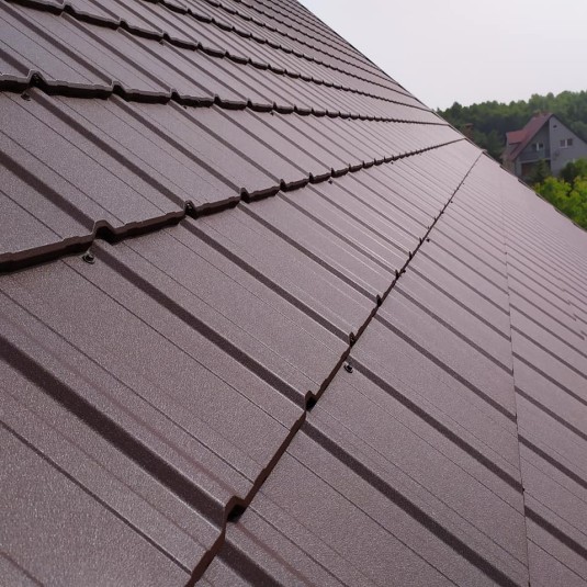 Крыша для дома BUDMAT Como Коричневый D-Matt 8017 - фото 3