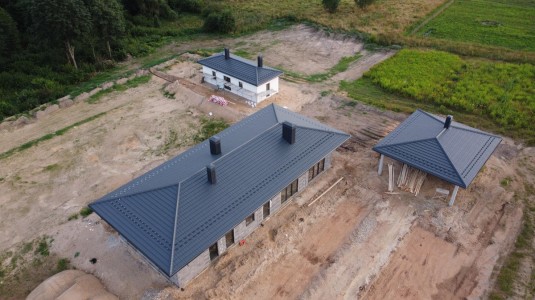 Крыша для дома BUDMAT Murano Черный IDEAL-Matt 9005 - фото 6