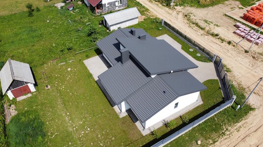 Крыша для дома BUDMAT Venecja Графитовый D-MATT 7024 - фото 1