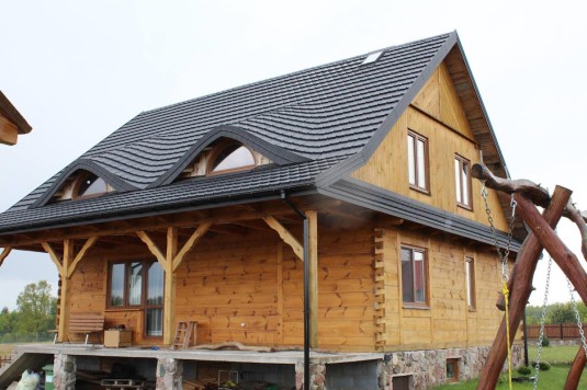 Крыша для дома BUDMAT Murano Черный D-MATT 9005 - фото 1