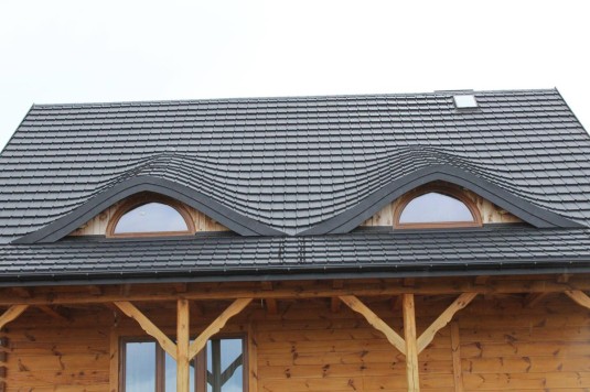 Крыша для дома BUDMAT Murano Черный D-MATT 9005 - фото 4