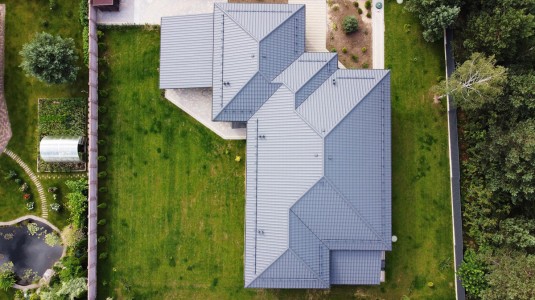 Крыша для дома BUDMAT Ferrara Графитовый D-Matt 7024 - фото 7