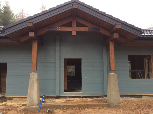 Крыша для дома BUDMAT Bella Sara Черный D-MATT 9005 - фото 2