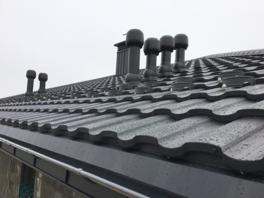 Крыша для дома BUDMAT Rialto Черный X-Matt 015 - фото 1