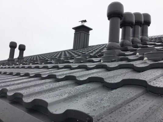 Крыша для дома BUDMAT Rialto Черный X-Matt 015 - фото 3