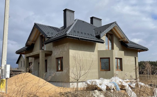 Крыша для дома BUDMAT Venecja Антрацитовый D-Matt 7016 - фото 0