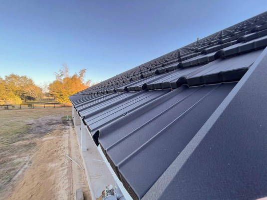 Крыша для дома BUDMAT Murano Черный IDEAL-Matt 9005 - фото 5