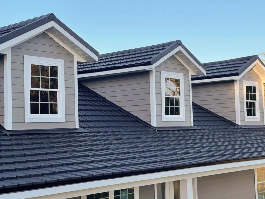 Крыша для дома BUDMAT Murano Черный IDEAL-Matt 9005 - фото 0